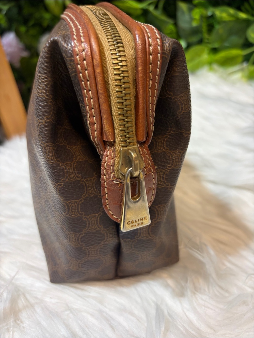 Vintage Celine Macadam Pouch - Picture 3 of 9